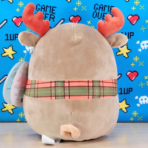 Squishmallow Patterson the Moose 7" UltraSoft Stuffed Animal Toy Plush NWT - Picture 2 of 6